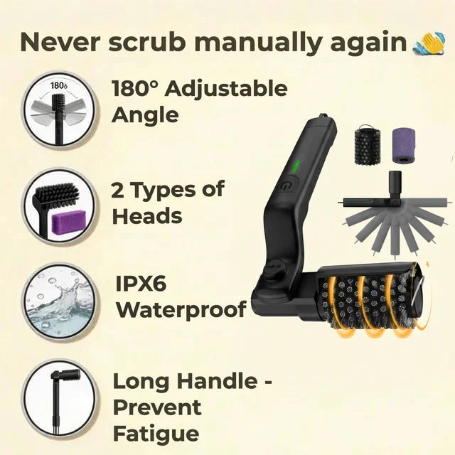 BBQ Grill Scrubber Pro